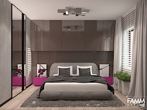 MŁODY MOKOTÓW - Sypialnia, styl nowoczesny - zdjęcie od FAMM DESIGN