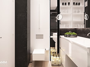 BLACK & WHITE - Łazienka, styl minimalistyczny - zdjęcie od FAMM DESIGN