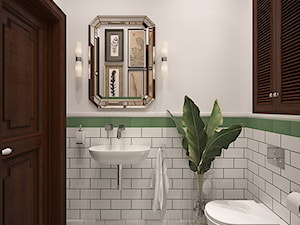 SASKA KĘPA - Średnia łazienka, styl tradycyjny - zdjęcie od FAMM DESIGN