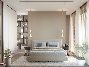 GDYNIA ORŁOWO - Sypialnia, styl nowoczesny - zdjęcie od FAMM DESIGN