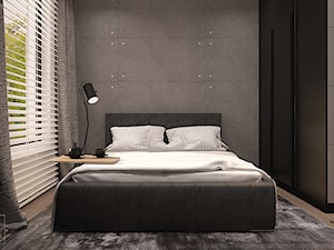 DLA SINGLA - Sypialnia, styl minimalistyczny - zdjęcie od FAMM DESIGN