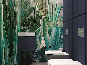 URSUS - Średnia bez okna z lustrem łazienka, styl nowoczesny - zdjęcie od FAMM DESIGN