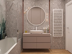 URSUS - Średnia bez okna łazienka, styl nowoczesny - zdjęcie od FAMM DESIGN