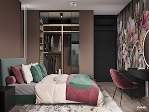 CZEKOLADA - Sypialnia, styl nowoczesny - zdjęcie od FAMM DESIGN