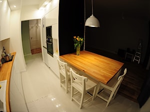 minimalizm 60 m2 - Kuchnia - zdjęcie od Dizajnia art - studio projektowe