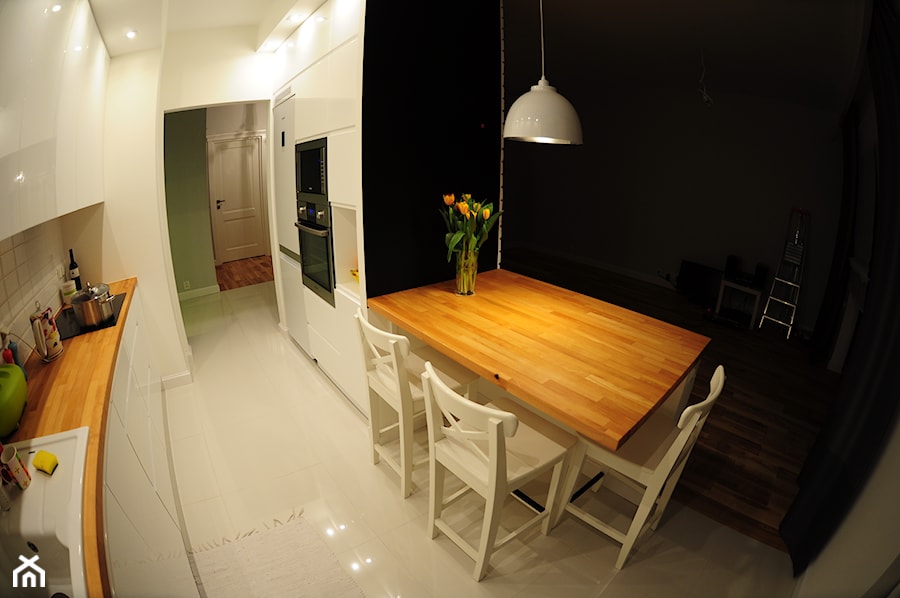 minimalizm 60 m2 - Kuchnia - zdjęcie od Dizajnia art - studio projektowe