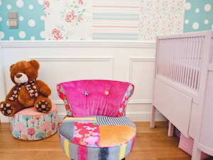 romantyczny pokój dziecięcy - Pokój dziecka, styl nowoczesny - zdjęcie od Dizajnia art - studio projektowe