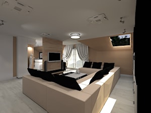 Salon, styl nowoczesny - zdjęcie od Rogalska Design