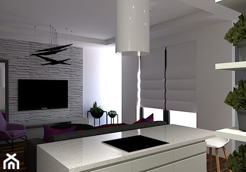 Mieszkanie_06 - Kuchnia, styl nowoczesny - zdjęcie od JoKDesign