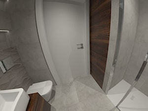 Mieszkanie 01_wersja II - Łazienka, styl nowoczesny - zdjęcie od JoKDesign