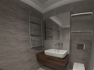 Mieszkanie 01_wersja II - Łazienka, styl nowoczesny - zdjęcie od JoKDesign