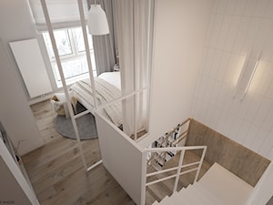 Mieszkanie 2-poziomowe Praska Park - Hol / przedpokój, styl skandynawski - zdjęcie od ELEMENTY