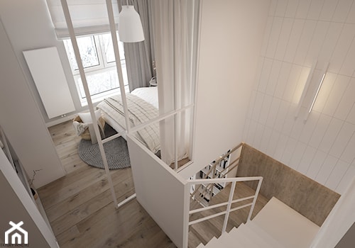 Mieszkanie 2-poziomowe Praska Park - Hol / przedpokój, styl skandynawski - zdjęcie od ELEMENTY