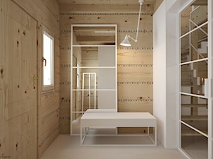 Dom drewniany - Hol / przedpokój, styl nowoczesny - zdjęcie od ELEMENTY