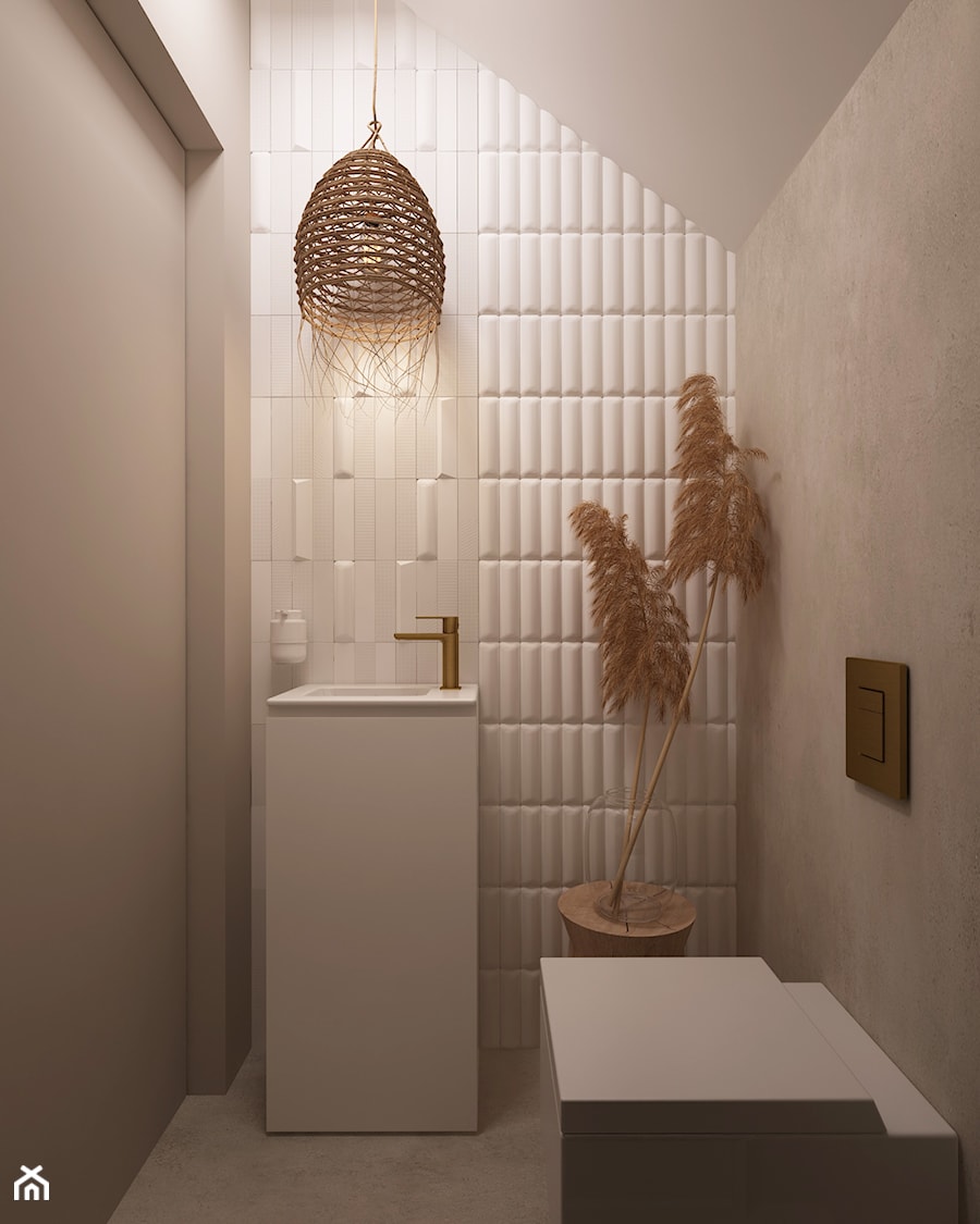 W klimacie boho - Mała łazienka, styl minimalistyczny - zdjęcie od ELEMENTY