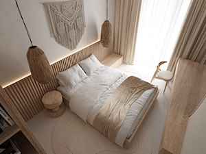 W klimacie japandi - Sypialnia, styl minimalistyczny - zdjęcie od ELEMENTY