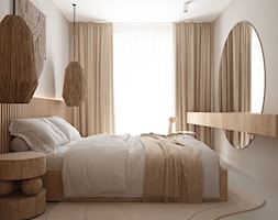 W klimacie japandi - Sypialnia, styl minimalistyczny - zdjęcie od ELEMENTY - Homebook
