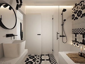 Poddasze - Średnia łazienka, styl skandynawski - zdjęcie od ELEMENTY