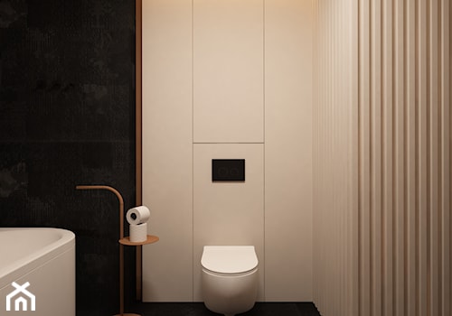 Mieszkanie w Krakowie 2 - Duża łazienka, styl minimalistyczny - zdjęcie od ELEMENTY