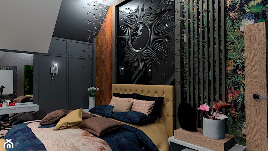 WNĘTRZA - Sypialnia, styl nowoczesny - zdjęcie od Nouvelle