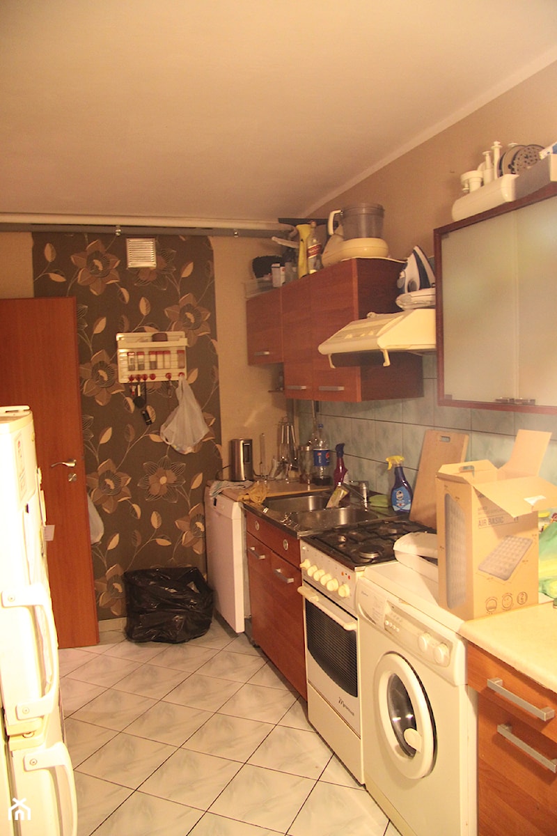 Pastelowe mieszkanie na wynajem - Kuchnia - zdjęcie od PX3 Pracownia Projektowa Prokopowicz