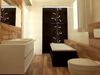 Koncepcja łazienki w drewnie