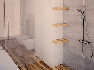 Koncepcja romantycznej łazienki - Średnia bez okna łazienka, styl glamour - zdjęcie od idea projekt