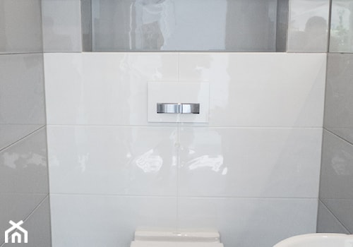 Toaleta dla gości - Łazienka, styl skandynawski - zdjęcie od idea projekt