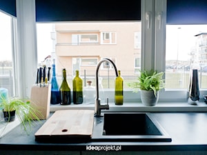 Mieszkanie dla dwojga- Gdańsk - Kuchnia, styl skandynawski - zdjęcie od idea projekt