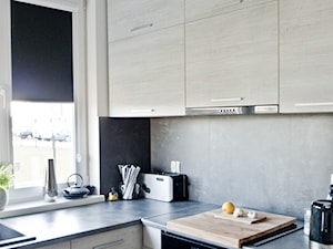 Mieszkanie dla dwojga- Gdańsk - Kuchnia, styl skandynawski - zdjęcie od idea projekt