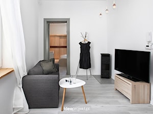Mieszkanie na wynajem- Sopot - Mały salon, styl nowoczesny - zdjęcie od idea projekt