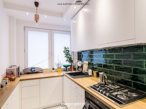Projekt mieszkania w Gdańsku - Kuchnia, styl nowoczesny - zdjęcie od idea projekt