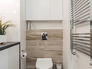 Apartament w Gdansku - Średnia bez okna łazienka, styl skandynawski - zdjęcie od idea projekt