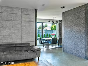 LUBLIN HOUSE Willowa - INTERIOR PHOTO SESSION - Salon, styl nowoczesny - zdjęcie od Auraprojekt