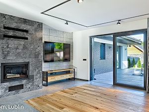 LUBLIN HOUSE Dożynkowa - INTERIOR PHOTO SESSION - Salon, styl nowoczesny - zdjęcie od Auraprojekt