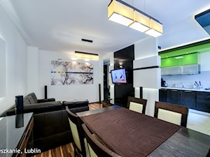 metamorfoza mieszkania 60m2 ul.agatowa lublin - Salon, styl nowoczesny - zdjęcie od Auraprojekt