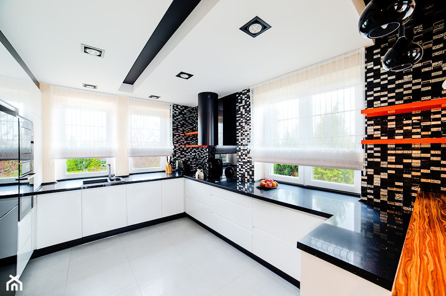 Dom jednorodzinny Radzyń - Kuchnia, styl nowoczesny - zdjęcie od Auraprojekt