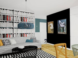 POZNAŃ | Mieszkanie prywatne | Koncepcja - Salon, styl nowoczesny - zdjęcie od dekoratorka.pl