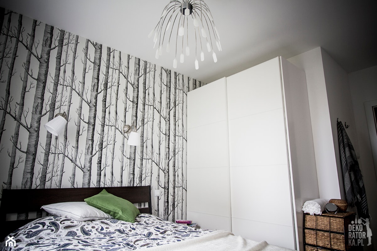 POZNAŃ | Wierzbowa dziupelka | Realizacja - Średnia biała sypialnia, styl tradycyjny - zdjęcie od dekoratorka.pl - Homebook