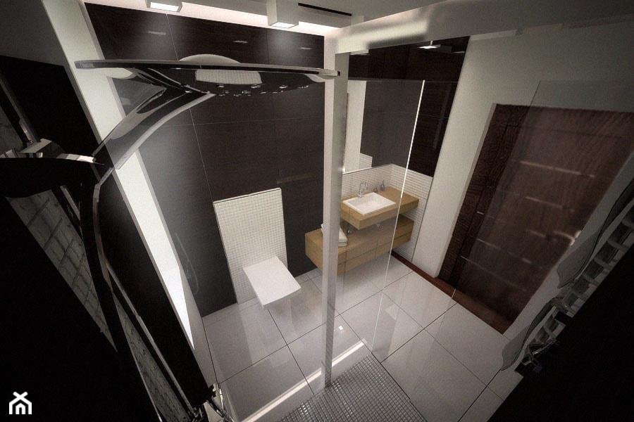 Aranżacja nowoczesnej łazienki - Łazienka, styl minimalistyczny - zdjęcie od 3ESDESIGN