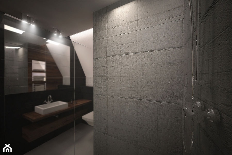 Łazienka dla niepokornych - Łazienka, styl minimalistyczny - zdjęcie od 3ESDESIGN