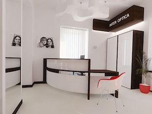 Salon optyczny_Nowy Sącz - Biuro, styl nowoczesny - zdjęcie od 3ESDESIGN