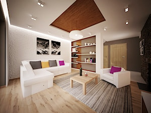 aranżacja domu - Salon, styl nowoczesny - zdjęcie od 3ESDESIGN