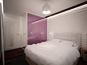 aranżacja małego mieszkania - Sypialnia, styl nowoczesny - zdjęcie od 3ESDESIGN