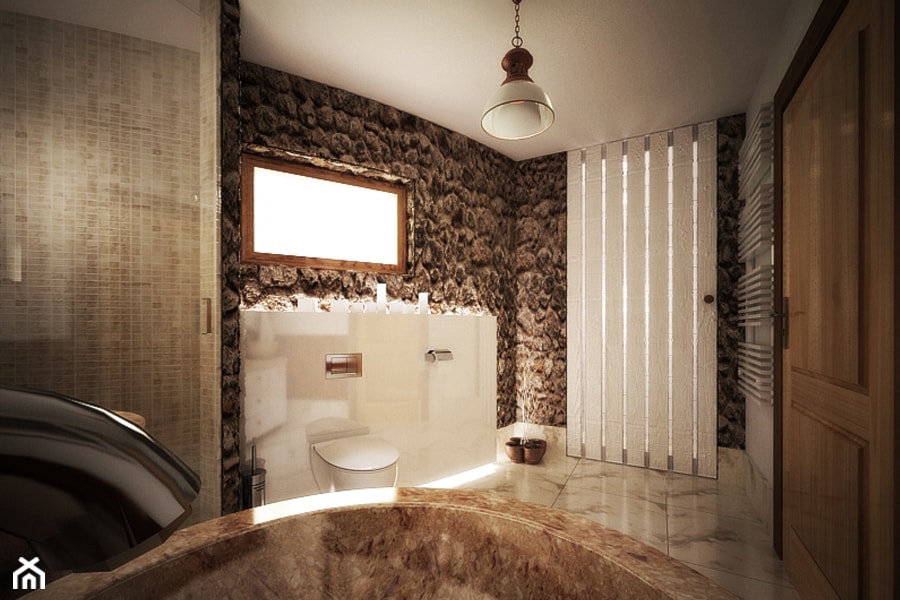 Projekt aranżacji łazienki - Łazienka, styl tradycyjny - zdjęcie od 3ESDESIGN