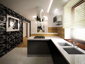 Projekt kuchni w stylu glamour - Kuchnia, styl nowoczesny - zdjęcie od 3ESDESIGN