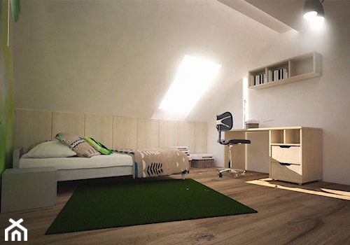 Projekt wnętrz domu jednorodzinnego - Pokój dziecka, styl nowoczesny - zdjęcie od 3ESDESIGN