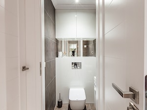 Mieszkanie na wynajem Zielona Góra - Mała bez okna łazienka, styl minimalistyczny - zdjęcie od StanglewiczDizajn