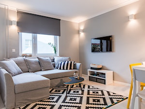 Mieszkanie na wynajem Zielona Góra - Salon, styl nowoczesny - zdjęcie od StanglewiczDizajn