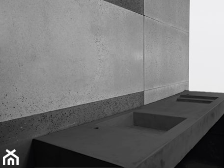 Aranżacje wnętrz - Łazienka: Umywalka z betonu architektonicznego - czarna - Bettoni - Beton Architektoniczny. Przeglądaj, dodawaj i zapisuj najlepsze zdjęcia, pomysły i inspiracje designerskie. W bazie mamy już prawie milion fotografii!